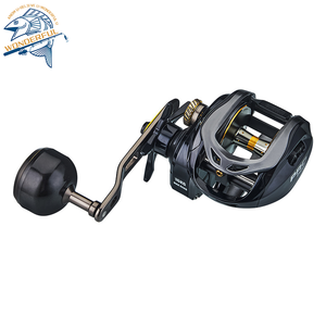 Carrete de Fibra de Carbono 7.2:1 6+1BB 40lb con Freno para Lanzamiento de Largo Alcance de Objetos Pesados Sin Romper Sedales - Product Image 1