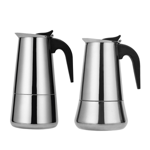 Moka pot 6 <span class=keywords><strong>tazas</strong></span> 10oz <span class=keywords><strong>Acero</strong></span> <span class=keywords><strong>inoxidable</strong></span> <span class=keywords><strong>Cafetera</strong></span> <span class=keywords><strong>italiana</strong></span> Estufa Espresso Maker - Product Image 1