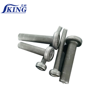 IKING Factory Hot Sale 19mm ISO 13918 Shear Studs Connector UK MS Shear Studs Welding Stud Connector