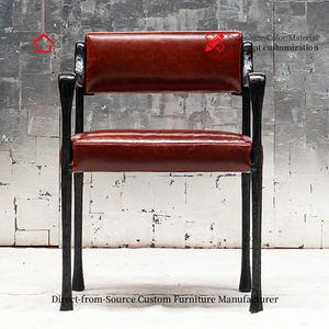 <span class=keywords><strong>Taburete</strong></span> de tocador <span class=keywords><strong>minimalista</strong></span> personalizable con estructura metálica y tapizado en tela, de <span class=keywords><strong>diseño</strong></span> para clubes, villas, vestíbulos de hoteles, salas de estar y dormitorios. - Product Image 3