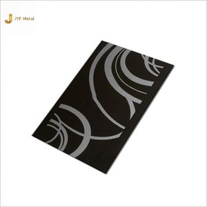 Láminas de Acero Inoxidable 304/316L con Grabado Personalizado EX139, Color PVD, Patrones Florales/Geométricos, Incluye Procesamiento de Soldadura - Product Image 2