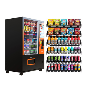 JSK Combo Verkaufs automat für Lebensmittel und Getränke mit Kartenleser Automaten Snacks für 24 Stunden Self Service Store