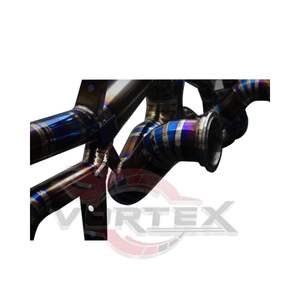 Système d'échappement Catback avec soupape de contrôle en alliage de titane OEM Vortex Factory pour Lamborghini LP610 - Product Image 2