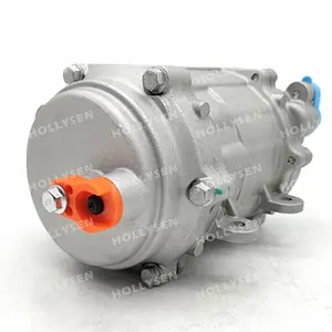 New phổ 12V 24V điện DC máy nén cho xe & Xe Tải Điều hòa không khí hệ thống R134a tự động điện AC máy nén - Product Image 5