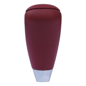 Mazda Car Gear <b>Shift</b> <b>Knob</b> Red Leather Matte Electroplating Ergonomic Design Automatic Transmission Part QZXN-K08 - Product Image 5