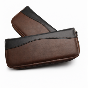 Étui de rangement professionnel en cuir PVC pour ciseaux, sac à outils à fermeture éclair pour coiffeurs et tailleurs - Product Image 2