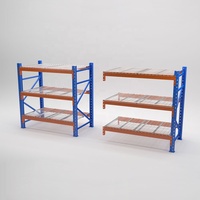 Système d'étagères de stockage robustes en acier, anti-rouille, certifiées CE, multi-niveaux, réglables, étagères industrielles, rayonnages à palettes avec structure métallique