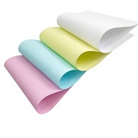 Nouveau stock de feuilles de facture CB CFB CF Carbonized 70*100cm, format grand industriel, papier autocopiant NCR à base de carbone, feuilles continues sans carbone