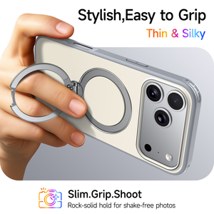 เคสโทรศัพท์แม่เหล็กกันกระแทกสำหรับ <span class=keywords><strong>iPhone</strong></span> 17 Air <span class=keywords><strong>11</strong></span> 12 13 14 15 16 17 <span class=keywords><strong>Pro</strong></span> <span class=keywords><strong>Max</strong></span> PLUS สำหรับขาตั้งแบบแม่เหล็ก - Product Image 2