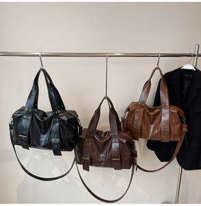 New Trendy Casual Minimalist Shoulder Crossbody Bag Winter Large Capacity Vintage <b>Tote</b> Bag for Women - Product Image 1