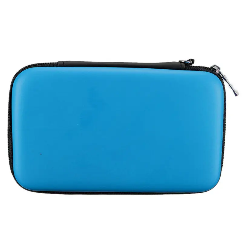 2023 EVA Skin Carry Hard Case für Nintendo 3DS XL LL mit Riemen für neue 3DS XL LL Skin Sleeve Bag Pouch (blaue Farbe)