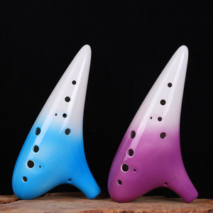 Ocarina de Cerámica de 12 Orificios AF Alto F, Instrumento de Viento con Entonación Confiable para Principiantes, Enseñanza y Interpretación Musical - Product Image 2