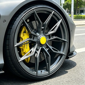 Jantes forgées Bku 5X114.3 pour <span class=keywords><strong>Ferrari</strong></span> SF90 <span class=keywords><strong>Spider</strong></span> <span class=keywords><strong>296</strong></span> GTB GT3 <span class=keywords><strong>GTS</strong></span> 812 Competizione 12Cilindri SP3 20 21 pouces, jantes en alliage personnalisées - Product Image 4