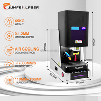 Marcador Láser de Fibra JUNFEI M7 Jpt 50W Mopa, Cerrado, Sin Consumibles, Grabado Permanente en Metal y Madera, UV, Acero Inoxidable