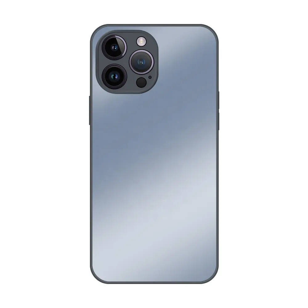 Yüksek kaliteli mat AG cam Lens koruma buzlu iPhone için kılıf 14 14 artı 13 13 pro kaymaz telefon kılıfı