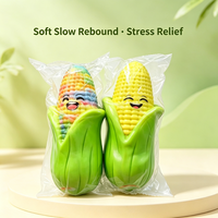Super Offre : Jouet Squishy Maïs Ultra Doux à Presser, Texture Collante en PU, Remontée Lente, Adorable Maïs pour Filles et Garçons