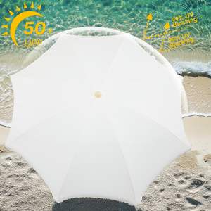 Заводская распродажа, современный зонт для бассейна, уличный деревянный столб, 2 м, пляжный зонт с бахромой - Product Image 6