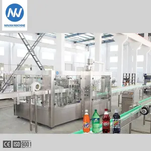 Factory Hot Selling Fully Automatic Carbonated Beverage Sparkling Water Filling Machine