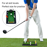 Tapis de frappe de golf Tapis de golf pratique intérieur et extérieur pour les commentaires de chemin de balançoire