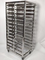 Chariot à plaques de cuisson en acier inoxydable de bonne qualité de taille personnalisée chariot à plaques de cuisson GN chariot à nourriture avec roues et plateau