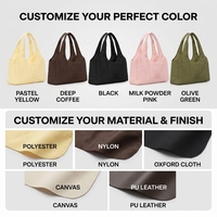 Sac fourre-tout matelassé multifonctionnel personnalisé grande capacité, sac à main essentiel pour femme, idéal pour les voyages