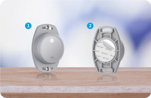 Sensor de temperatura y humedad Moko <span class=keywords><strong>IoT</strong></span> Industrial inteligente inalámbrico pequeño Bluetooth para transporte en cadena de frío - Product Image 3