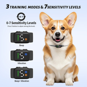 Collar Antiladridos Mini Bark Stopper Negro, Control Automático de Ladridos para Perros con Pantalla LED, para Perros Pequeños y Medianos - Product Image 4