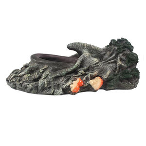 Mangeoire à oiseaux suspendue en résine Weivista pour décor de cour de jardin extérieur - Product Image 3