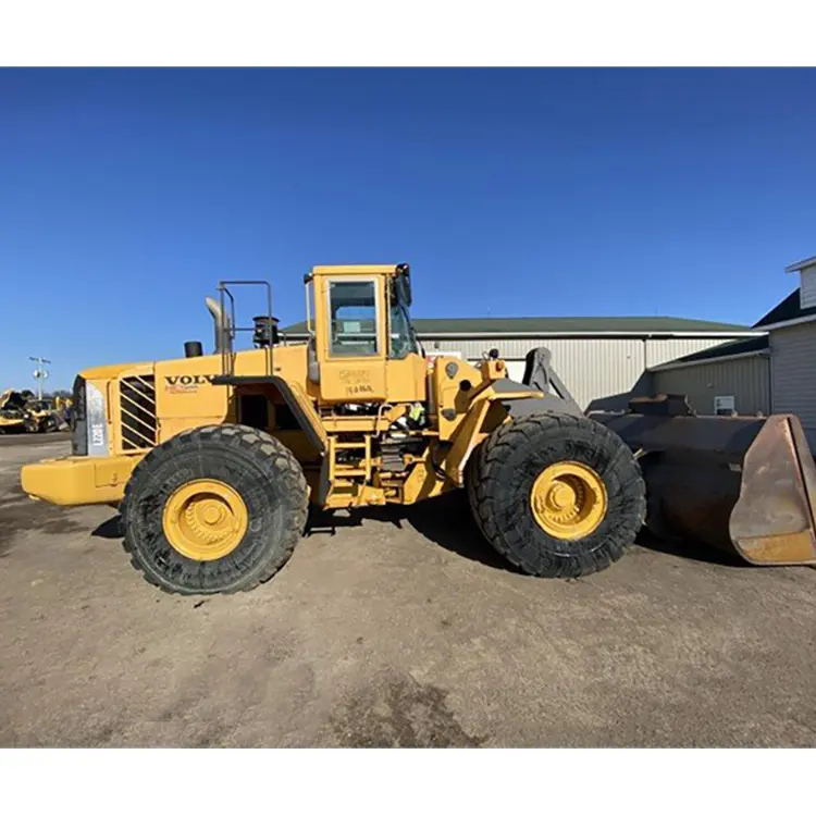 Used VOLVO L220E wheel loader in good working condition second hand wonderful performance L220 220 loader