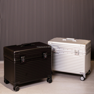 Vente à chaud de bagages de pilote en aluminium avec serrure TSA et <span class=keywords><strong>valise</strong></span> à roulettes unisexe - Product Image 5