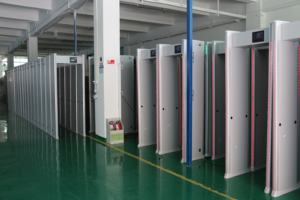 33 bölge tam vücut güvenliği PVC kamu alanı için kapı çerçevesi kemerli Metal dedektörü ile yürümek - Product Image 6