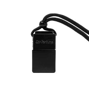 8ML Black Hollow Metal Lid Square Hanging <b>Car</b> Interior <b>Diffuser</b> Bottle Pendant - Product Image 4