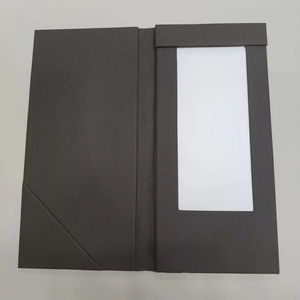 ที่ใส่บิลร้านอาหารแบบมีไฟ  วัสดุหนัง PU  พร้อมไฟ LED  สำหรับใส่ใบเสร็จ  สามารถปรับแต่งได้ - Product Image 3