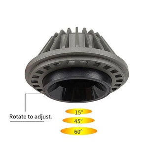 <span class=keywords><strong>COB</strong></span> Spotlight <span class=keywords><strong>AR111</strong></span> G53 GU10 15W <span class=keywords><strong>30W</strong></span> 38 độ chùm 85 265V đèn lõm cốc cho nhà thương mại chiếu sáng trong nhà - Product Image 2