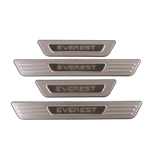WZXD Bumper Foot Guard-Sliver <b>Car</b> Accessories Body Kit Door Sill Plate With Light for 2022 - Product Image 3