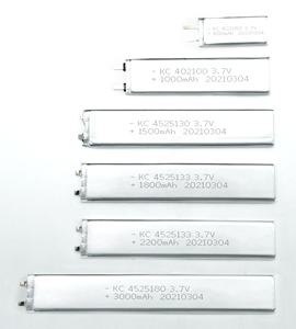 654050 3.7V 1400mAh เซลล์แบตเตอรี่ Lipo 3 7V Lipo - Product Image 2