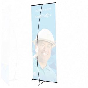 Custom Logo Printed L Banner Stand <b>Roll</b> up Display for Advertising Promotional <b>Tool</b> - Product Image 2
