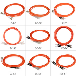 Harga Pabrik Kabel Patch Optik FTTH Kustom LC-LC/PC UPC OM1 Duplex 62.5/125um Multimode 2.0mm 2 Core - Product Image 2