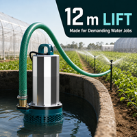 Pompa Air Celup Stainless Steel Isi Ulang 4 Meter Kubik Aliran Tinggi Pompa Transfer Portabel untuk Irigasi dan Drainase Kolam