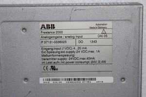 2000 DAI 05 P 371310336025 โมดูลอินพุตแบบอะนาล็อก โมดูลอินพุตแบบอะนาล็อก PLC - Product Image 3