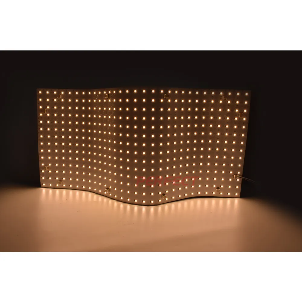 Painel de led ultra fino de alta qualidade, luz de fundo flexível led smd2835, para mesa de mármore