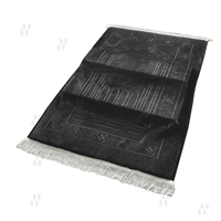Tapis de prière islamique orthopédique en mousse à mémoire de forme de 8 cm pour le soutien des genoux, en tissu Raschel, pour mosquée et maison - Vente en gros