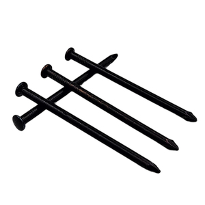 Clous à béton à tige lisse noire à pénétration facile <span class=keywords><strong>pour</strong></span> murs en briques et en blocs - Product Image 3