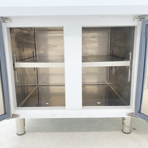 Thép không gỉ thiết bị nhà bếp trực tiếp mát dưới truy cập bàn làm việc tủ lạnh bán tốt nhất bàn làm việc tủ lạnh cho khách sạn - Product Image 3