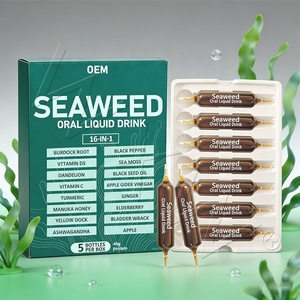 Meilleures ventes : Boisson liquide orale 16-en-1 aux suppléments mixtes d'algues, 40g de protéines, soutien immunitaire - Product Image 4