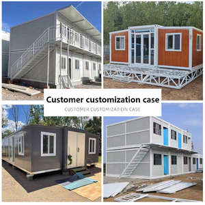 Casa Contenedor Plegable de 20 pies con Paneles Sándwich Transpirables, Expandible, Modular, Moderna, para Dormitorio, Sala de Estar Exterior y Entrada - Product Image 3