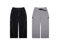 Pantalon de snowboard pour homme, coupe ample, imperméable, respirant, doublé polaire, taille élastique, style gothique, idéal pour l'automne et les activités de plein air