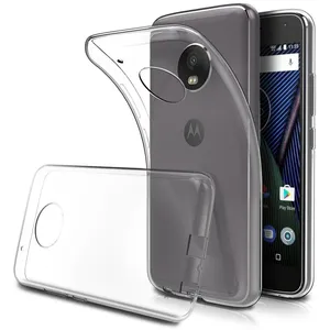 Klare weiche TPU-Rückseite für Motorola Moto G9 G8 E7 G7 E6 G6 Plus Spielen Sie G8 Power Lite E6S One Vision Action Macro G.