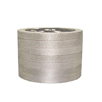 Meules diamantées électroplaquées OEM de haute précision 1A1, 10 mm, 80-1000 #   Grains pour affûtage d'inserts en carbure de tungstène CNC