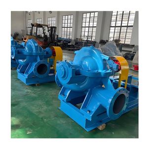 Pompe à volute horizontale à double aspiration en acier inoxydable, grande capacité, haute pression, monophasée, pour pompe électrique/diesel - Product Image 3